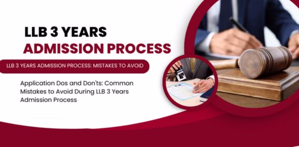 LLB 3 Years Admission Process