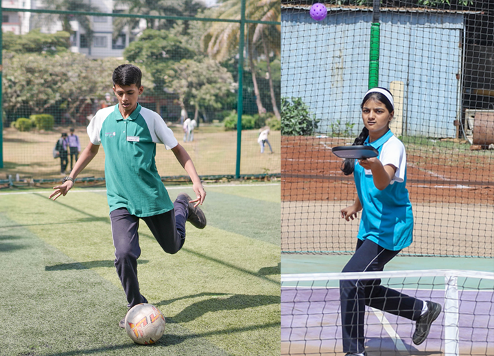 Pickle Ball & Foot Ball Game | GHRPS, Pune
