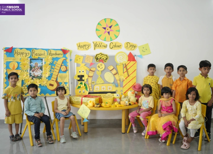 Yellow Colour Day | GHRPS, Pune