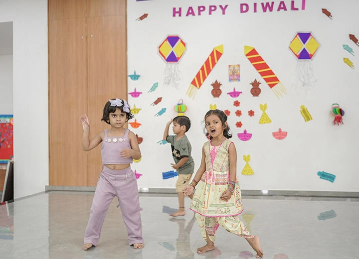 Rangoli Making Competition | GHRPS, Pune