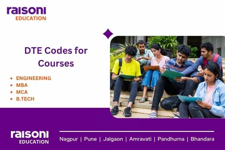 Raisoni College DTE Codes for Admission